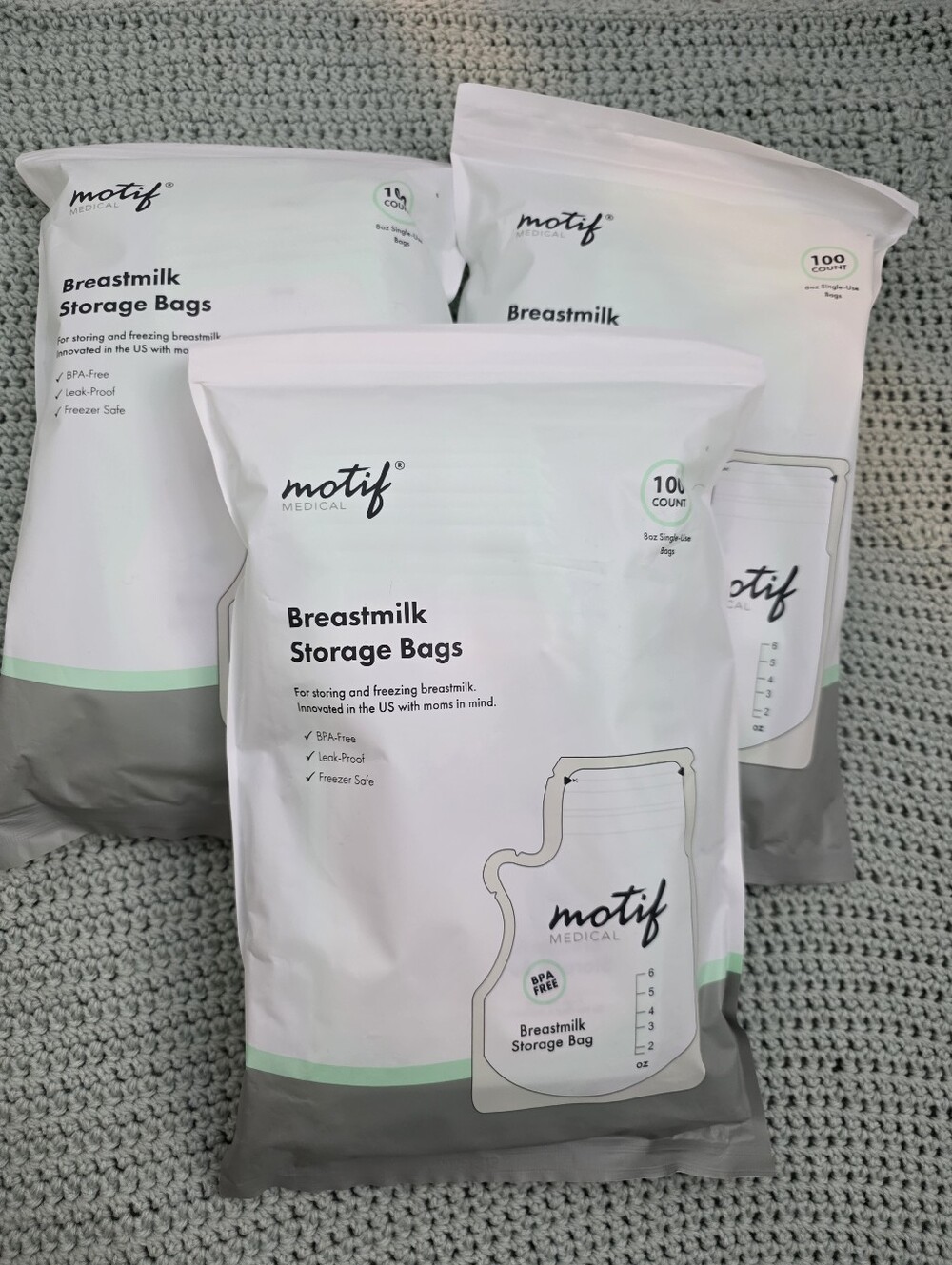 Motif Breastmilk Storage Bags